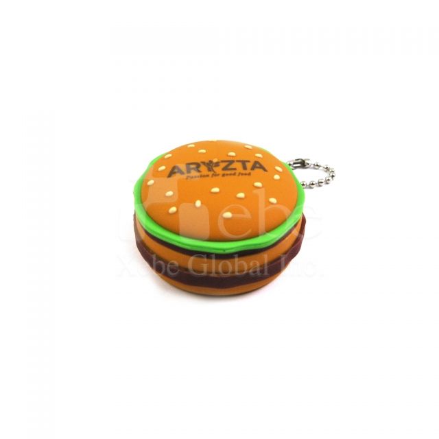 Customized flash drives hamburger USB