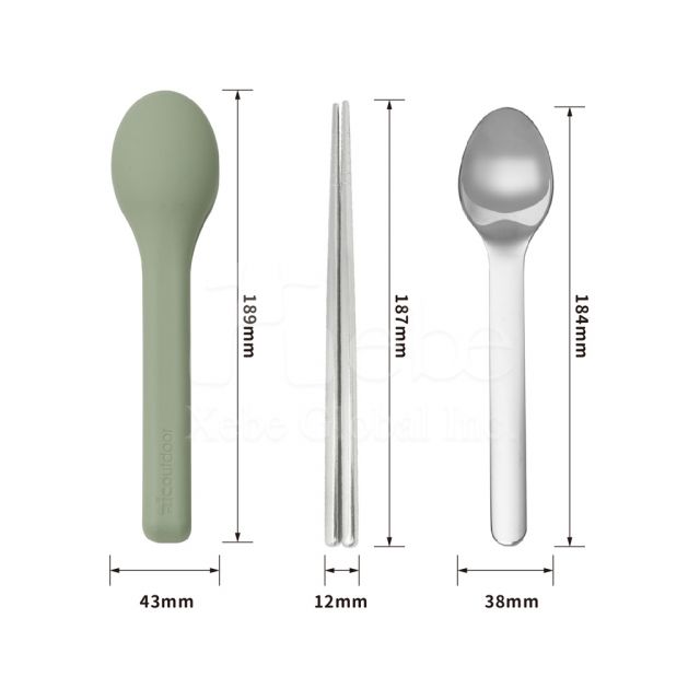 Spoon silicone cover cutlery set