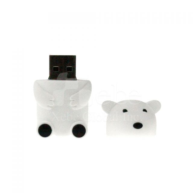 白熊造型USB 創意禮物 hk