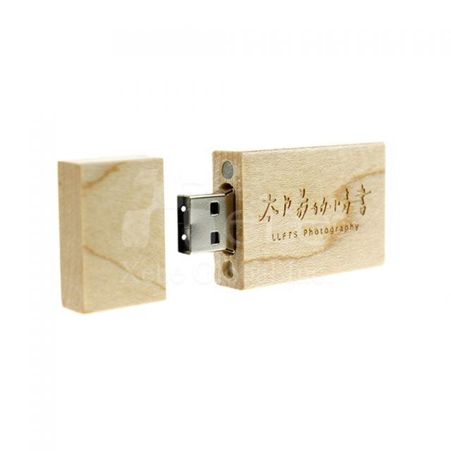 木頭訂造USB手指 股東會贈品