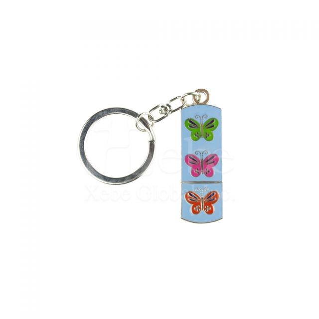 金屬蝴蝶樣式USB手指 訂造禮品