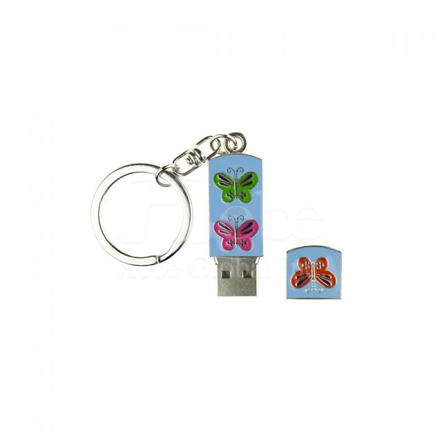 金屬蝴蝶樣式USB手指 訂造禮品
