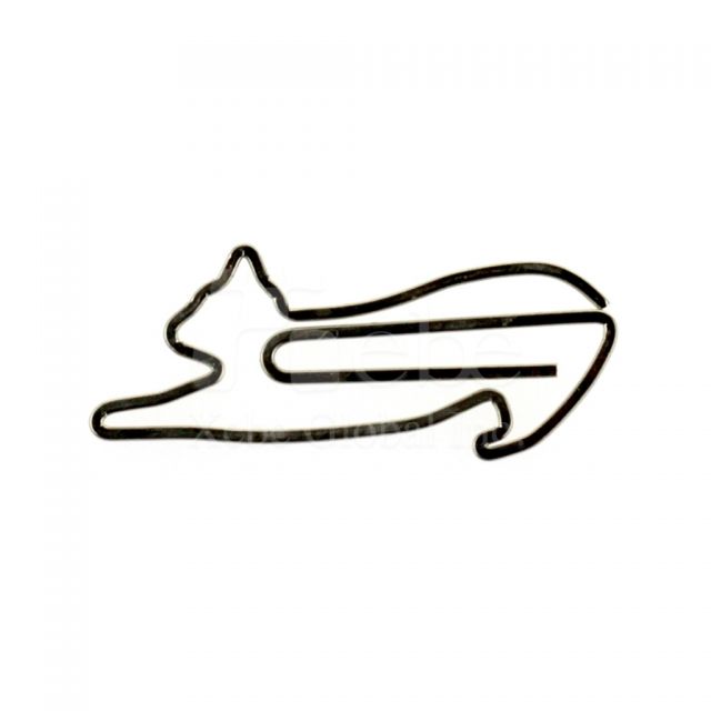 伸懶腰貓咪造型迴紋針