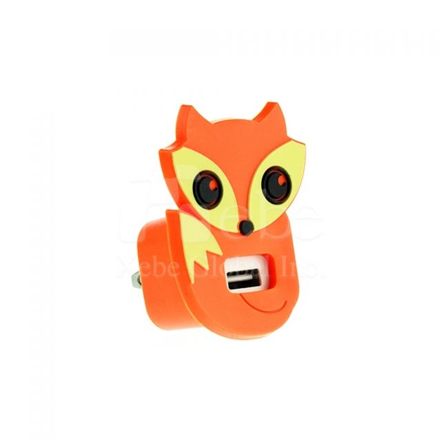 狐狸造型usb充電器製作 禮物公司