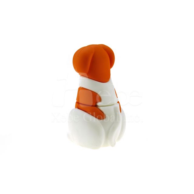 大橘狗坐姿造型USB手指