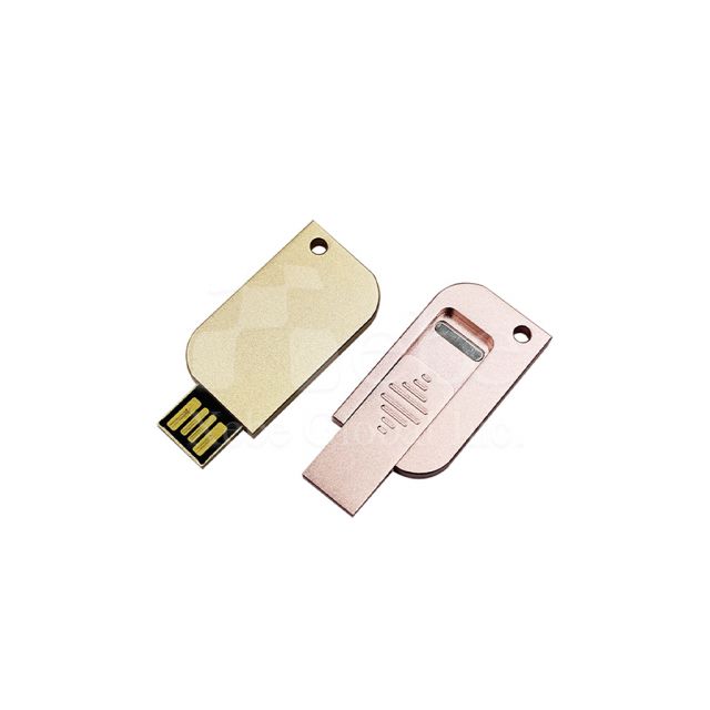 玫瑰金輕薄長形USB手指