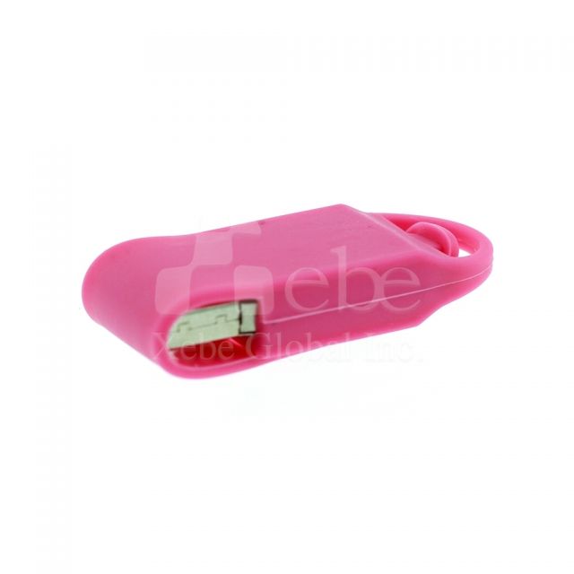 粉色USB手指 軟膠造型製作