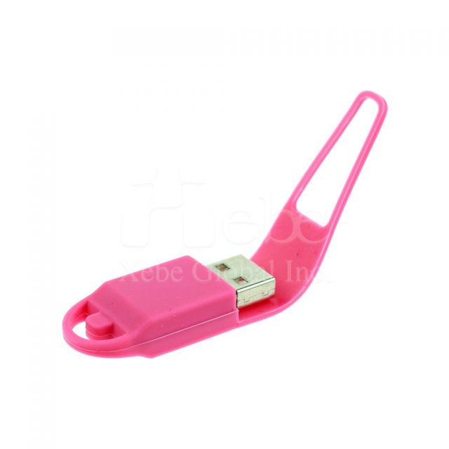 粉色USB手指 軟膠造型製作