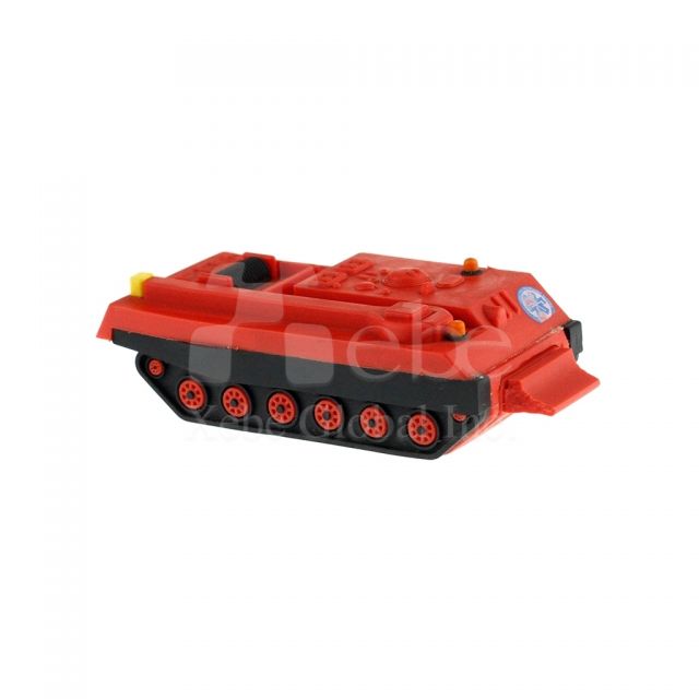 坦克車設計USB手指 軟膠造型製作