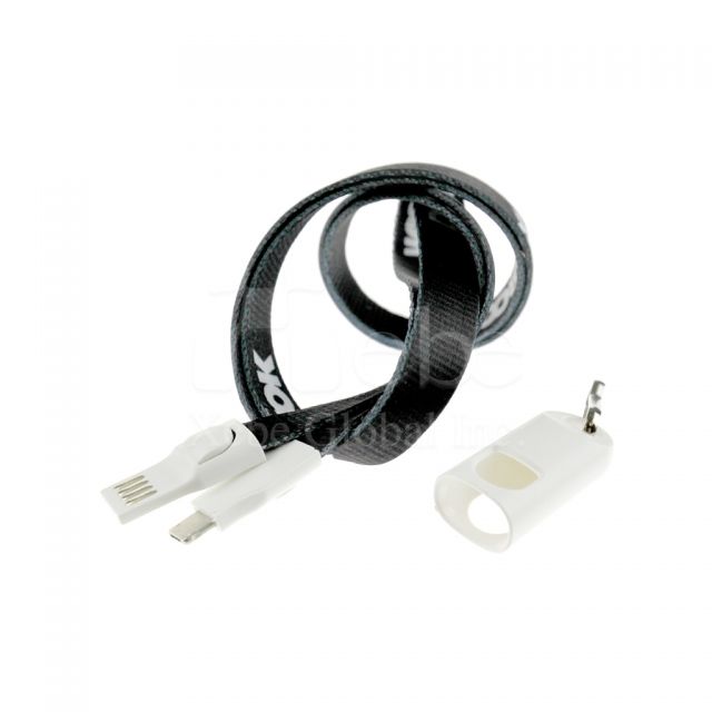 編織頸繩USB叉電線