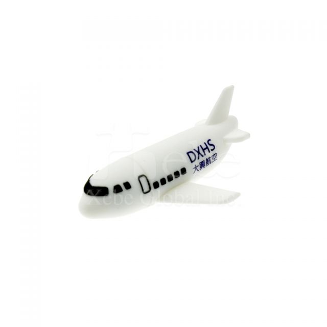 純白飛機造型USB手指 軟膠製作推薦