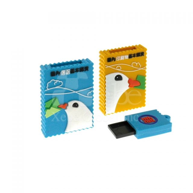 信鴿郵票訂造USB手指 公司禮品