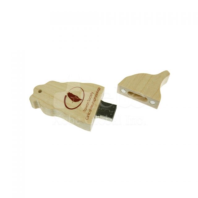 台灣造型USB手指 造型木頭USB手指