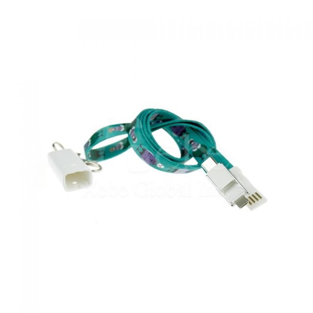 頸掛繩USB叉電線訂造 