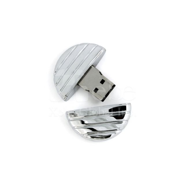 圓餅型金屬USB手指