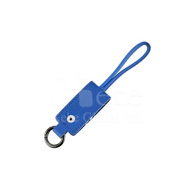 雷雕LOGO鑰匙扣訂USB叉電線