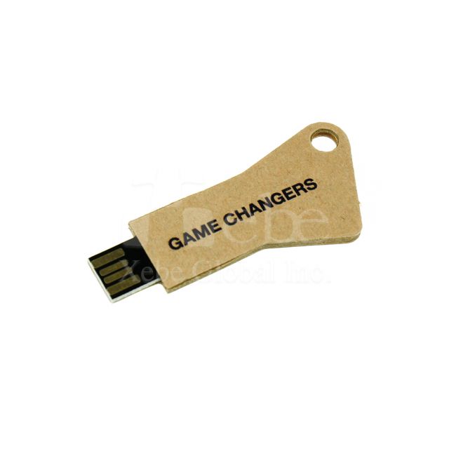 紙板客製logo禮品USB手指