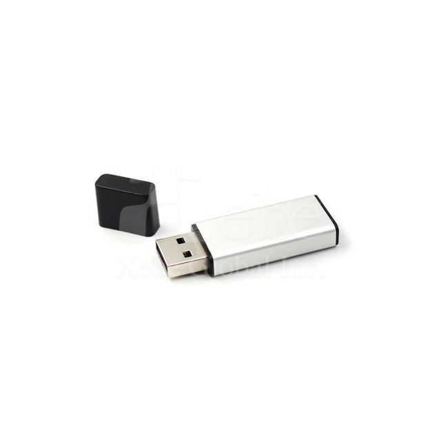 simple black cover classic flash drive