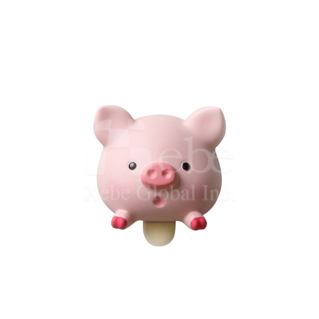 粉紅小豬立體訂造磁鐵