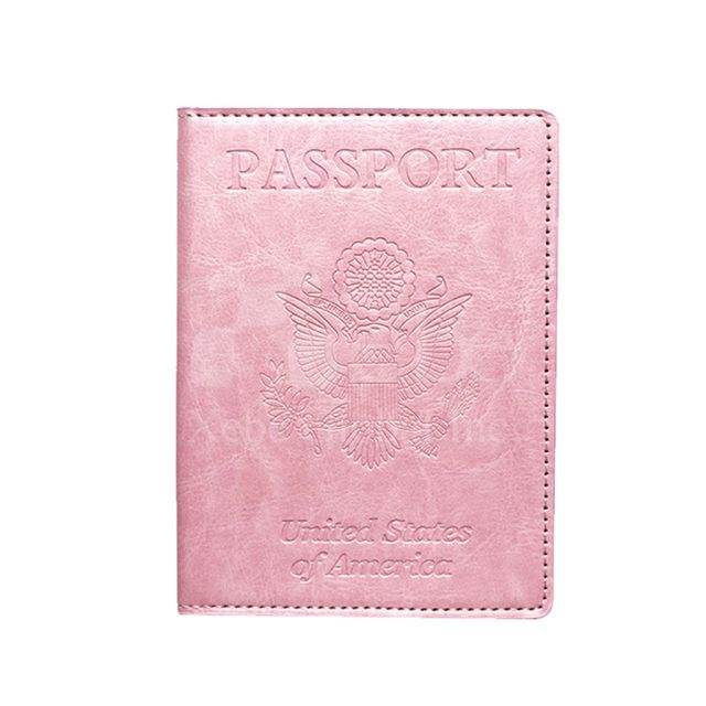 質感玫瑰粉訂造護照夾