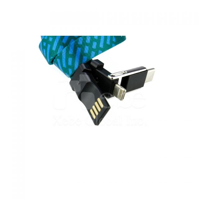 訂造印製logo USB叉電線