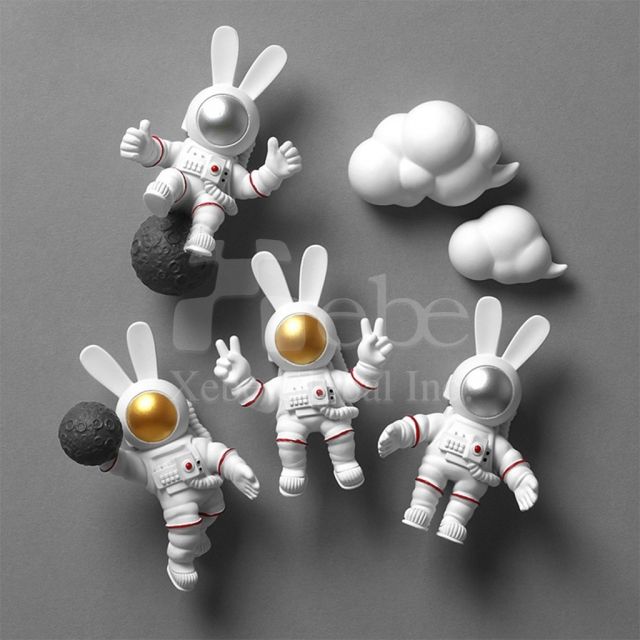 訂造太空兔創意造型磁鐵