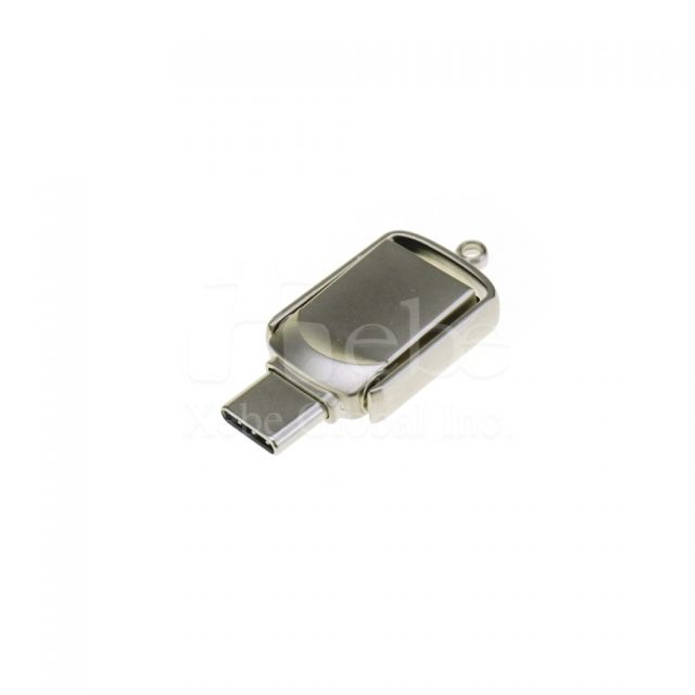 USB 3.0銀色質感隨身碟