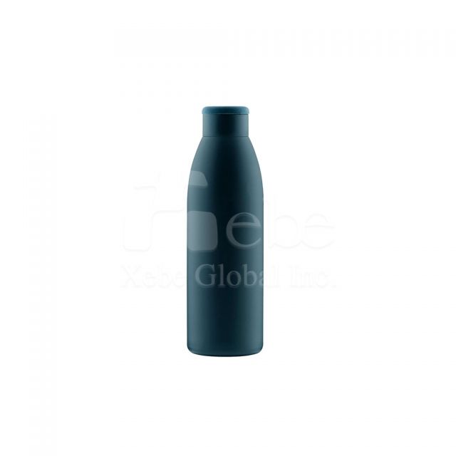 不鏽鋼質環保運動瓶訂造 深藍色系
