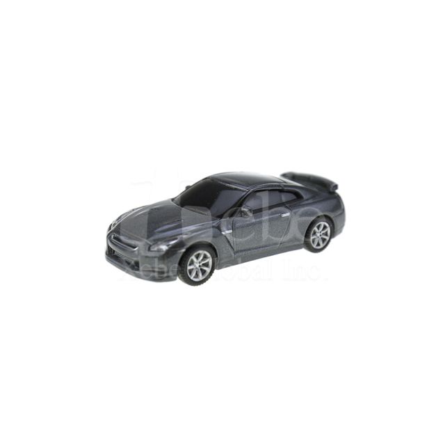 silver car 3D customized usb