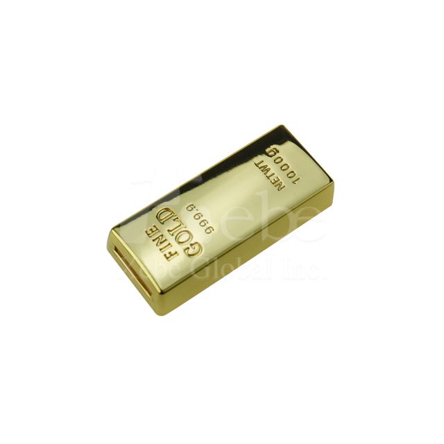 金屬金塊USB手指 公司禮品