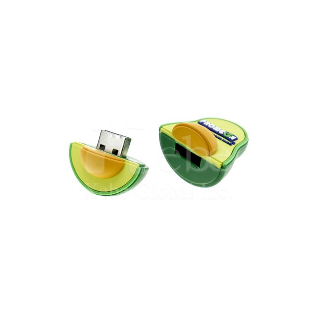 avocado custom USB promotional gift