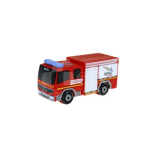 fire truck customized flash drive