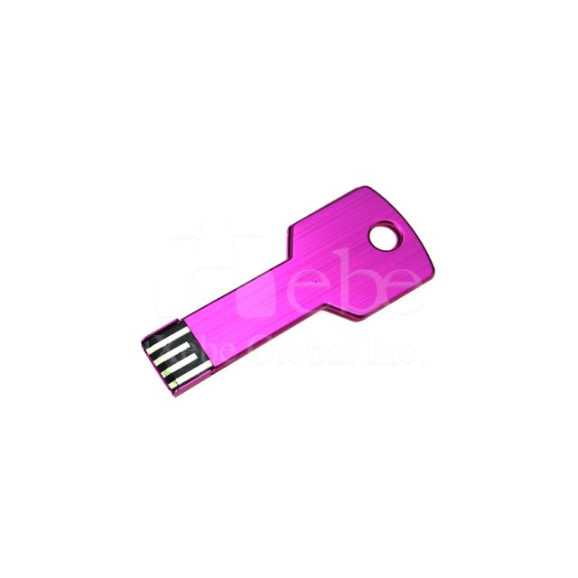 key-shaped metal flash drive