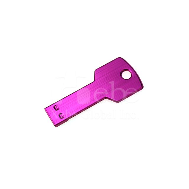 key-shaped metal flash drive