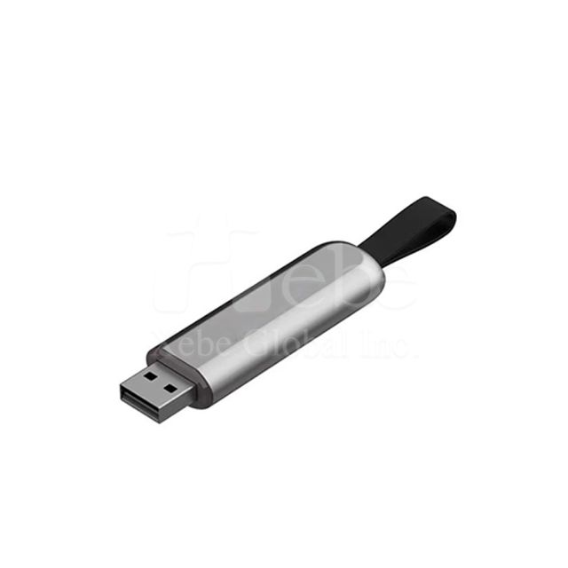 silver and black usb drive