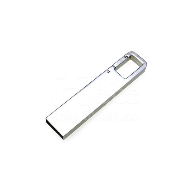 金屬方形扣環USB手指