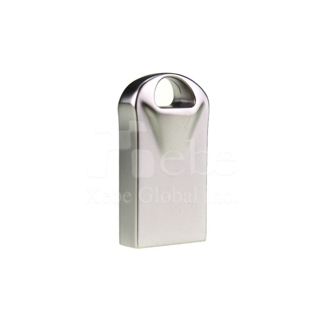 space silver mini flash drive
