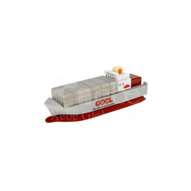 exquisite cargo ship 3D customized USB