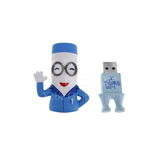 cartoon character shaped 3D customized USB