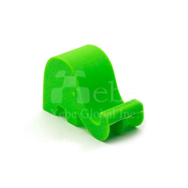 green elephant phone holder