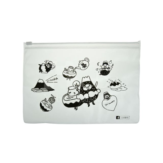 transparent waterproof illustration pouch