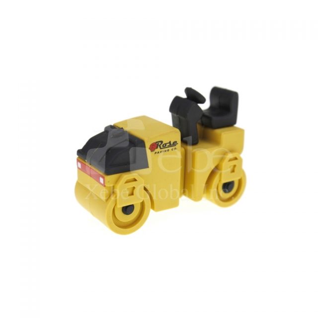 road roller shaped flash drive