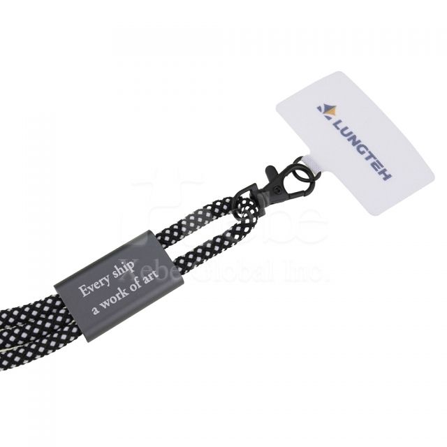 corporate logo mobile phone lanyard production mobile phone strap