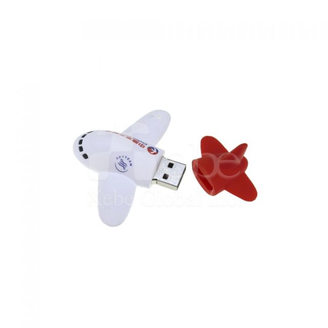 aircraft-shaped pvc flash drive aviation souvenirs