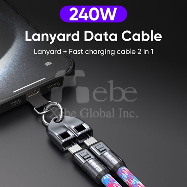 multifunctional wrist charging lanyard