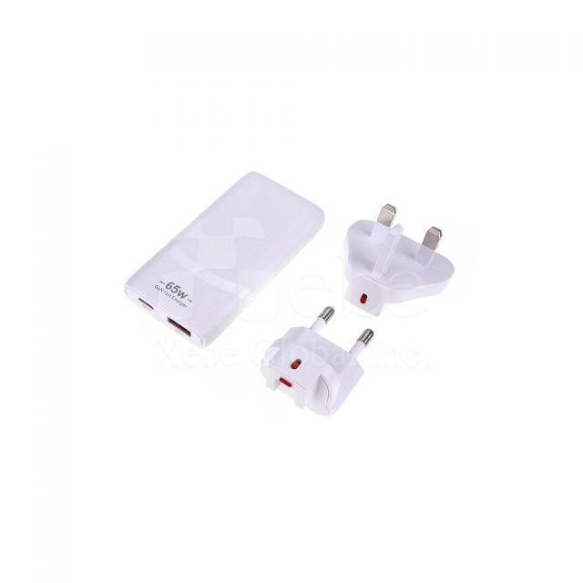 ultra thinGaN fast charging charger customized travel plug