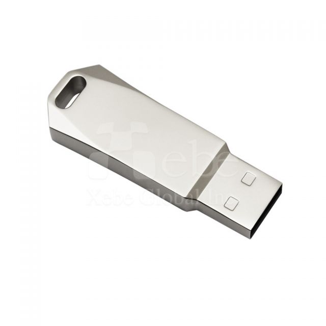 textured metal flash drive