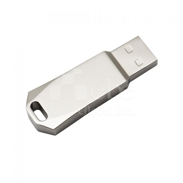 textured metal flash drive