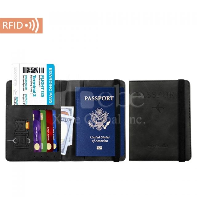 genuine leather passport holder customized leather passport cover