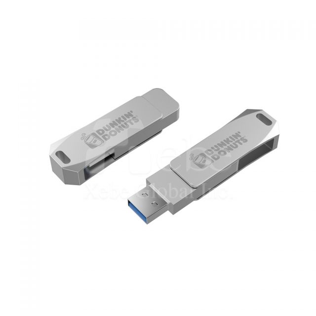 rotating metal flash drive enterprise customization